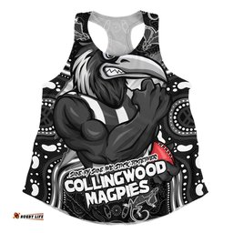 Amazing Aussie Collingwood Spirit Warriors Of The Game Women Tank Top