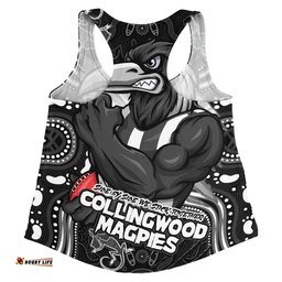 Amazing Aussie Collingwood Spirit Warriors Of The Game Women Tank Top
