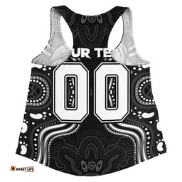 Amazing Aussie Collingwood Spirit Warriors Of The Game Women Tank Top