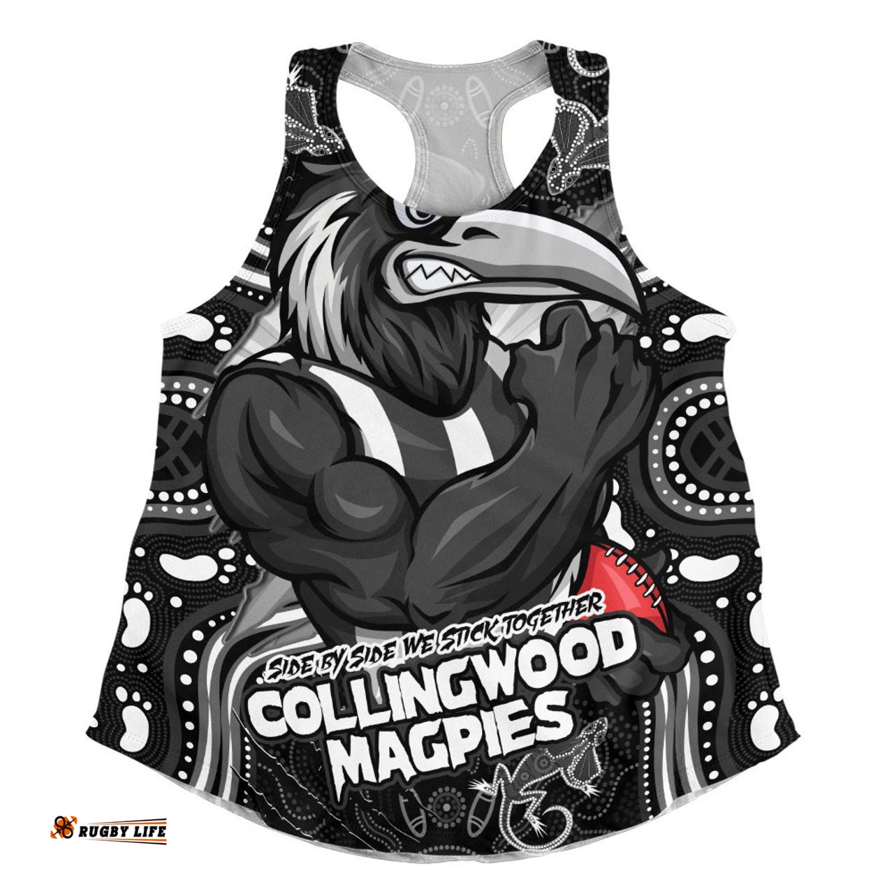 Amazing Aussie Collingwood Spirit Warriors Of The Game Women Tank Top
