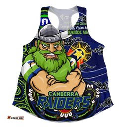 Amazing Aussie Canberra Raiders Spirit Of NAIDOC Series Women Tank Top