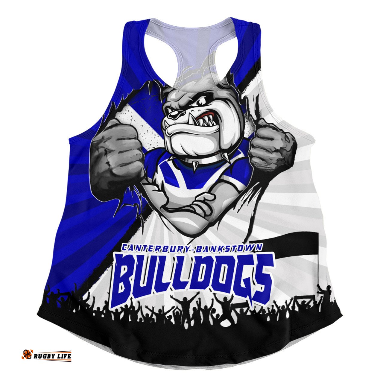Amazing Aussie Canterbury Bankstown Bulldogs Fearless Soul Series Women Tank Top
