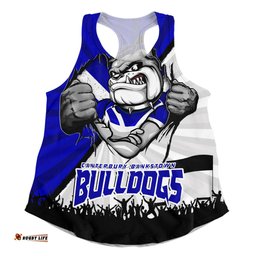 Amazing Aussie Canterbury Bankstown Bulldogs Fearless Soul Series Women Tank Top