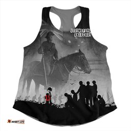 Amazing Aussie Australia Legacy Of Sacrifice Anzac Day Women Tank Top