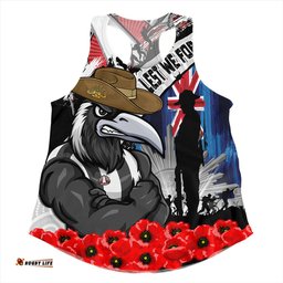 Amazing Aussie Collingwood Anzac Day Honor United In Spirit Women Tank Top