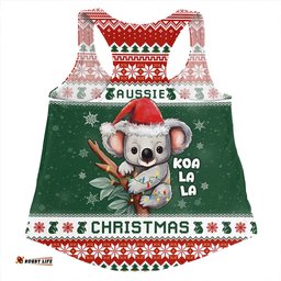 Amazing Aussie Australia Merry Christmas Spirit Koala Edition Women Tank Top