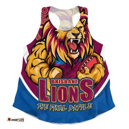 Amazing Aussie Brisbane Lions Final Clash Battle Edition Women Tank Top