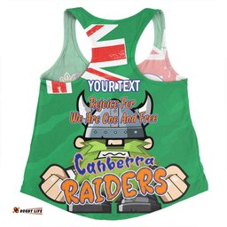Amazing Aussie Canberra Raiders Happy Australia Day We Are One And Free Women Tank Top
