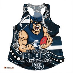 Amazing Aussie Carlton Blazing Spirit Of Victory Women Tank Top