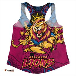 Amazing Aussie Brisbane Lions Ripped Legacy Of The Game Women Tank Top