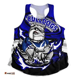 Amazing Aussie Canterbury Bankstown Bulldogs Premiership Series Sports Gear Women Tank Top