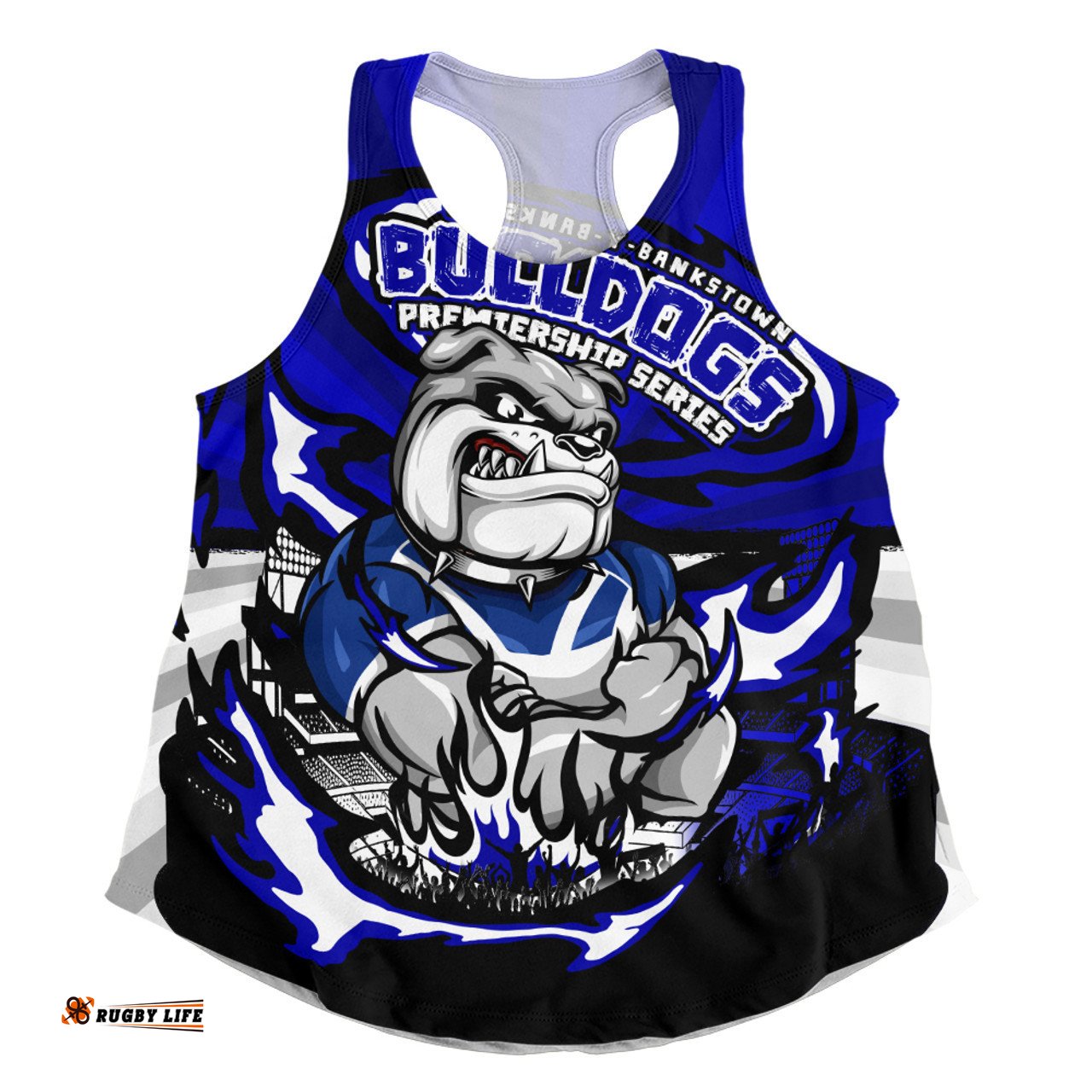 Amazing Aussie Canterbury Bankstown Bulldogs Premiership Series Sports Gear Women Tank Top