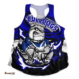 Amazing Aussie Canterbury Bankstown Bulldogs Premiership Series Sports Gear Women Tank Top