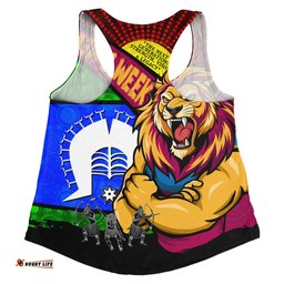 Amazing Aussie Brisbane Lions NAIDOC Week Pride Edition Women Tank Top