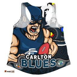 Amazing Aussie Carlton NAIDOC Spirit Of Country Women Tank Top