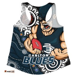 Amazing Aussie Carlton Power Through Generations NAIDOC Edition Women Tank Top
