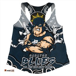 Amazing Aussie Carlton Ripped Legacy Of The Game Women Tank Top