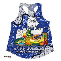 Amazing Aussie Canterbury Bankstown Bulldogs Custom Australian Big Things Women Tank Top