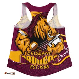Amazing Aussie Brisbane Broncos Battle For Glory Rugby Finals Edition Women Tank Top
