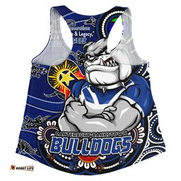 Amazing Aussie Canterbury Bankstown Bulldogs Spirit Of NAIDOC Series Women Tank Top