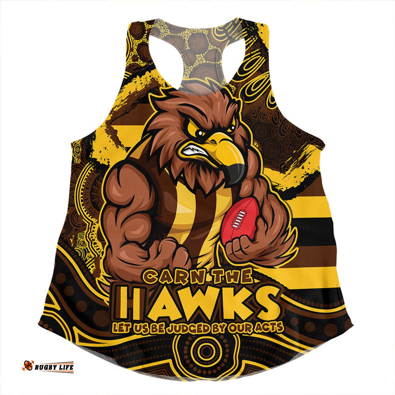 Amazing Aussie Hawthorn Blazing Spirit Of Victory Women Tank Top