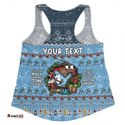 Amazing Aussie New South Wales Cockroaches Christmas Custom Chrissie Spirit Women Tank Top