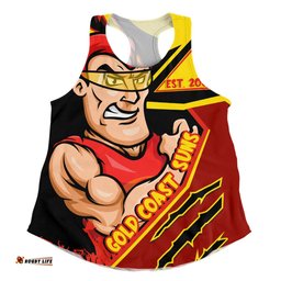 Amazing Aussie Gold Coast SUNS Battlefield Glory Gear Women Tank Top