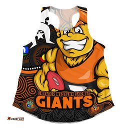 Amazing Aussie GWS GIANTS NAIDOC Spirit Of Country Women Tank Top