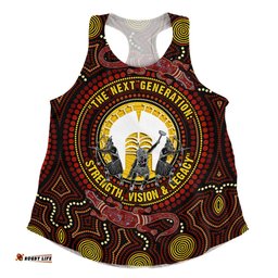 Amazing Aussie Indigenous Australian Aboriginal Naidoc Week Vision Of The Torres Warriors Women Tank Top