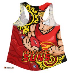 Amazing Aussie Gold Coast SUNS Power Through Generations NAIDOC Edition Women Tank Top