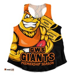 Amazing Aussie GWS GIANTS Australian Football Finals Premiership Spirit Women Tank Top