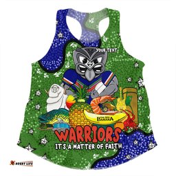 Amazing Aussie New Zealand Warriors Custom Australian Big Things Women Tank Top