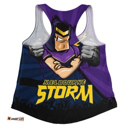 Amazing Aussie Melbourne Storm Fearless Soul Series Women Tank Top