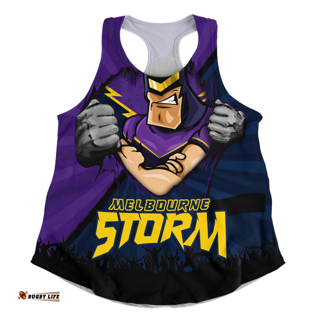 Amazing Aussie Melbourne Storm Fearless Soul Series Women Tank Top