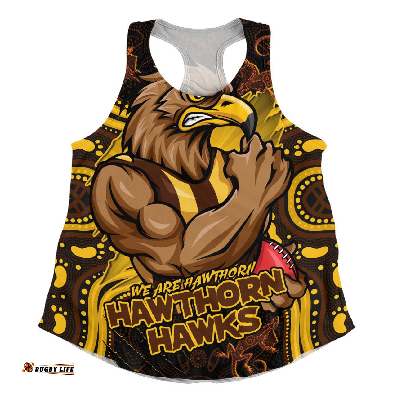 Amazing Aussie Hawthorn Spirit Warriors Of The Game Women Tank Top