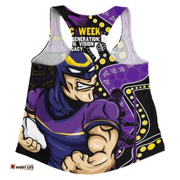Amazing Aussie Melbourne Storm NAIDOC Indigenous Warrior Spirit Women Tank Top