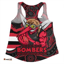 Amazing Aussie Essendon Blazing Spirit Of Victory Women Tank Top