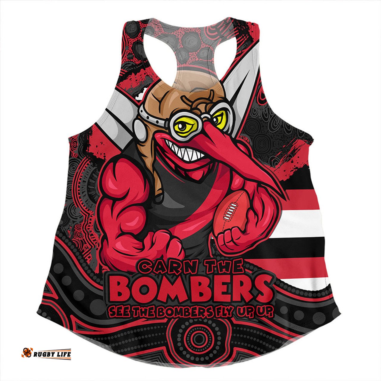 Amazing Aussie Essendon Blazing Spirit Of Victory Women Tank Top