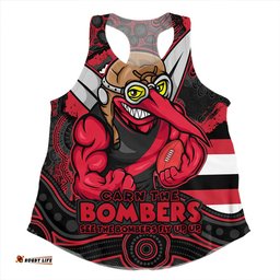 Amazing Aussie Essendon Blazing Spirit Of Victory Women Tank Top