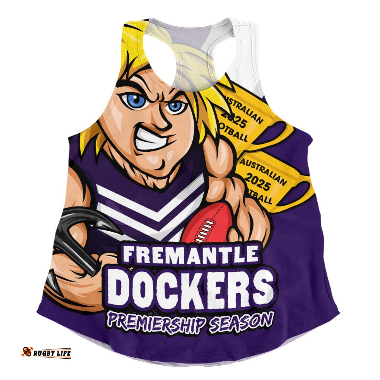Amazing Aussie Fremantle Australian Football Finals Premiership Spirit Women Tank Top