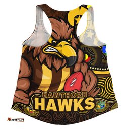 Amazing Aussie Hawthorn NAIDOC Spirit Of Country Women Tank Top