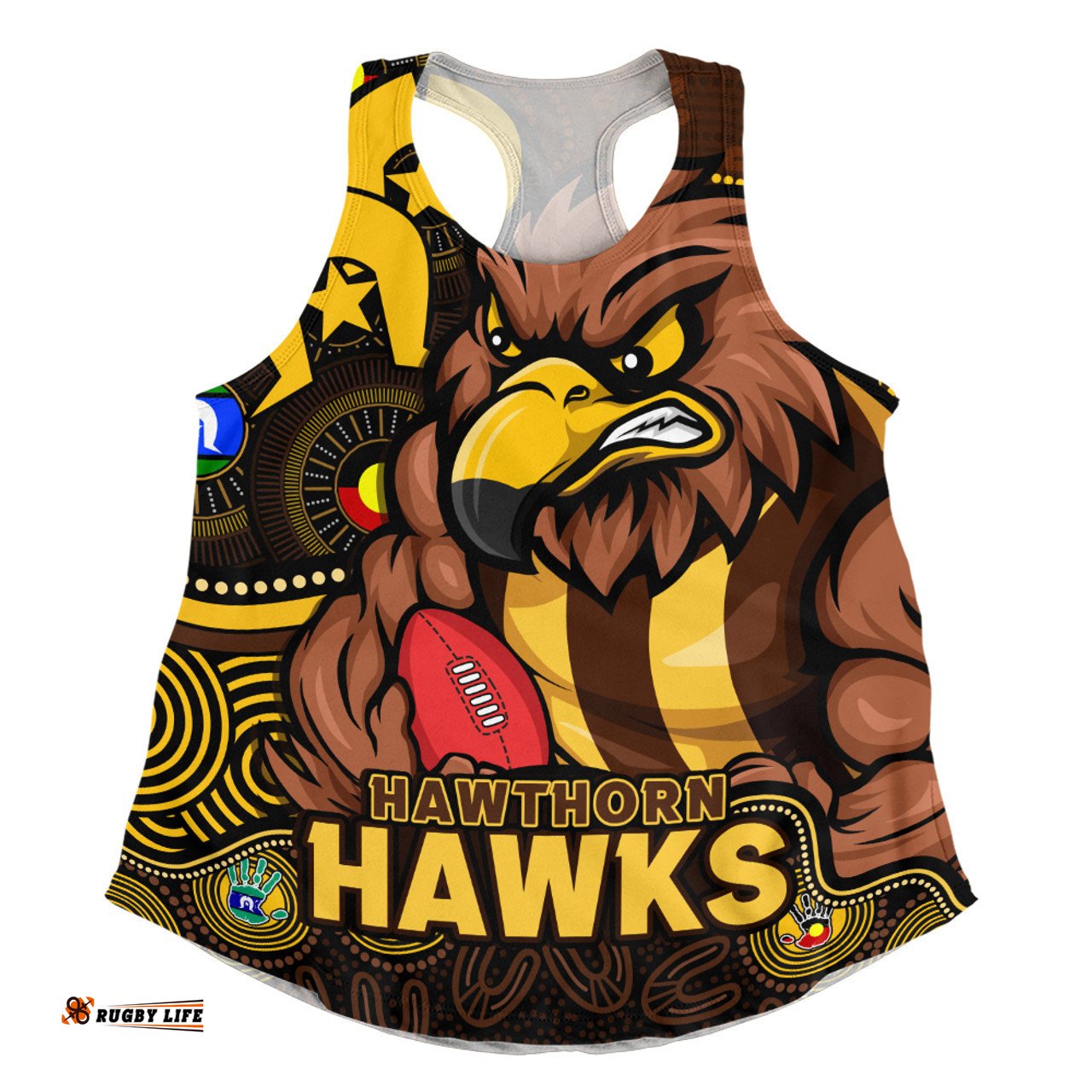 Amazing Aussie Hawthorn NAIDOC Spirit Of Country Women Tank Top