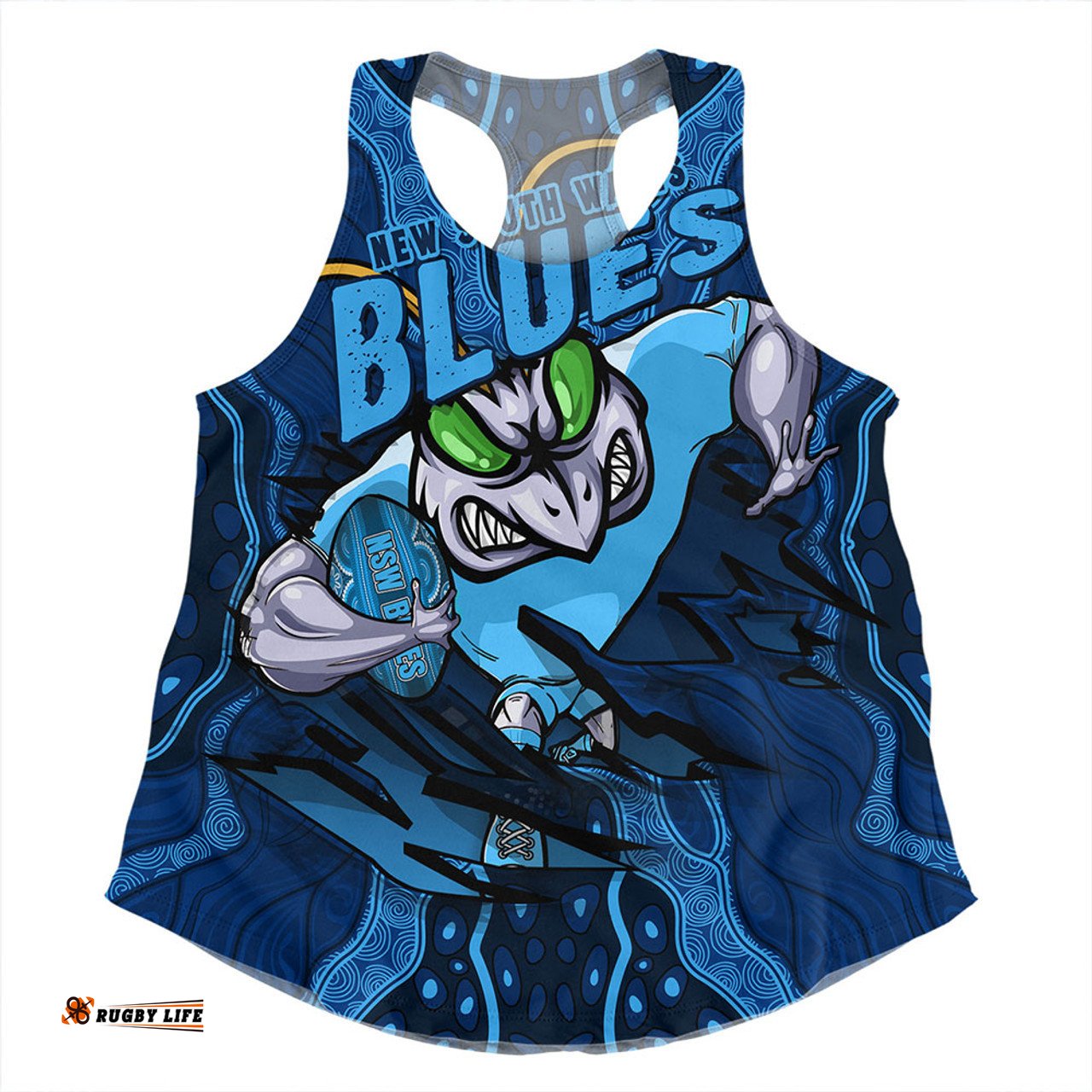 Amazing Aussie New South Wales Blues Blue Venom NSW Strikeforce Women Tank Top