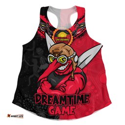 Amazing Aussie Essendon Dreamtime Warriors Of Culture Women Tank Top