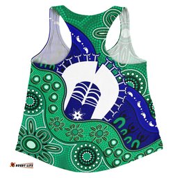 Amazing Aussie Indigenous Australian Aboriginal Shared Journey Spirit And Country Women Tank Top