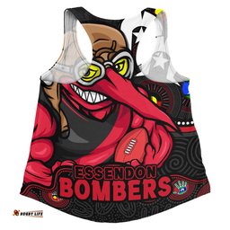 Amazing Aussie Essendon NAIDOC Spirit Of Country Women Tank Top