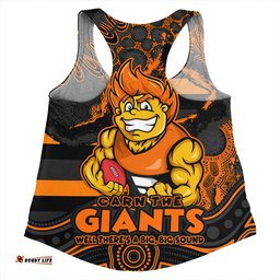 Amazing Aussie GWS GIANTS Blazing Spirit Of Victory Women Tank Top