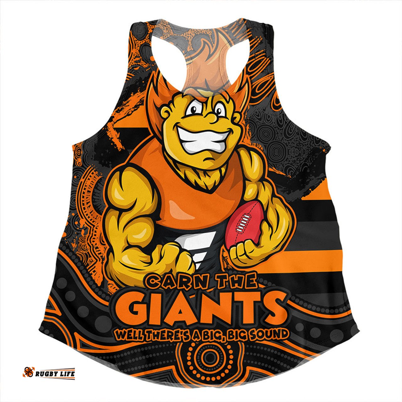 Amazing Aussie GWS GIANTS Blazing Spirit Of Victory Women Tank Top