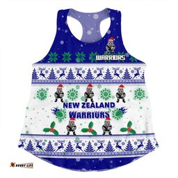 Amazing Aussie New Zealand Warriors Christmas Custom Special Ugly Christmas Women Tank Top