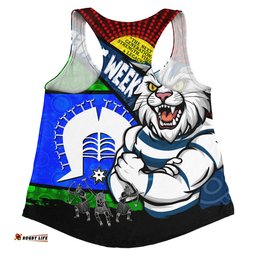 Amazing Aussie Geelong Cats NAIDOC Week Pride Edition Women Tank Top